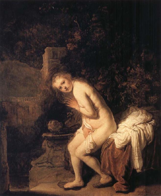 REMBRANDT Harmenszoon van Rijn Susanna Bathing Germany oil painting art